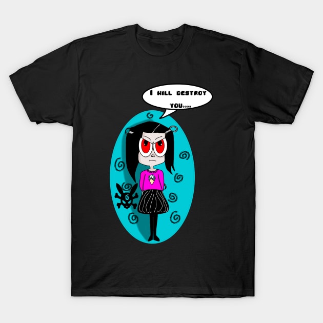 Little evil T-Shirt by Made By Creatures